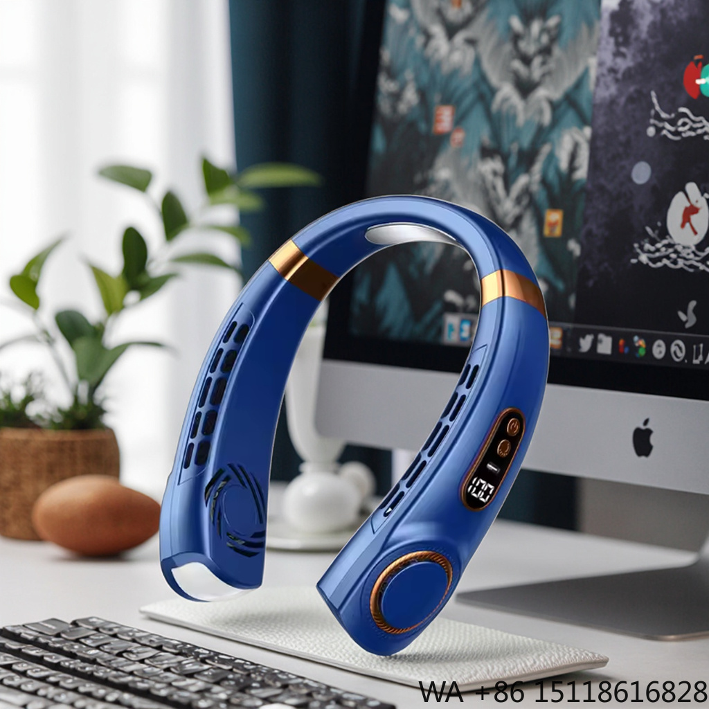 Outdoor Furniture In - Taşınabilir USB Şarj Edilebilir Boyun Fanı