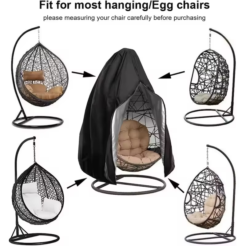Outdoor Furniture Egg Chair - 2 boyutlu asılı yumurta salıncak sandalye