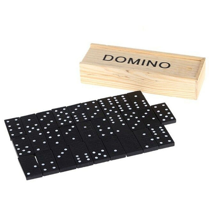 Outdoor Furniture Australia - 28 adet/takım ahşap Domino masa oyunları