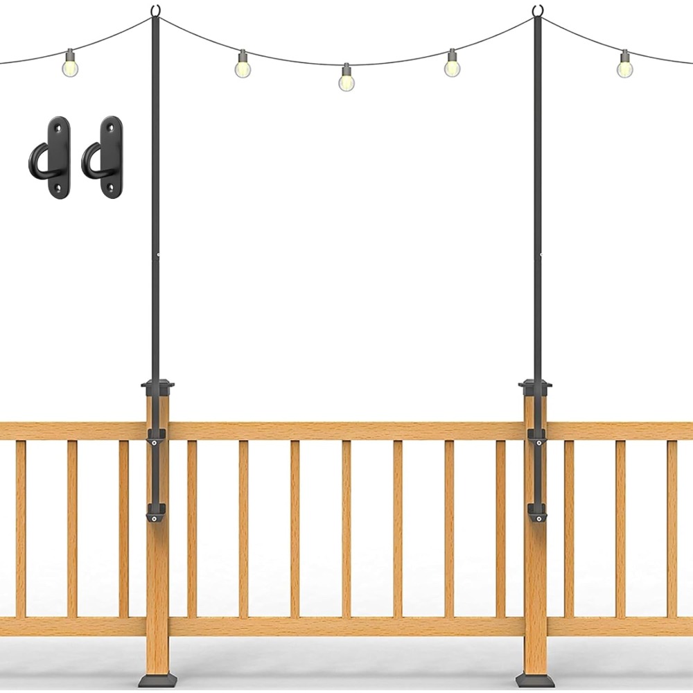 Outdoor Furniture In - 2'li paket ip ışık direkleri -