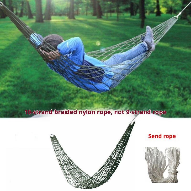 Garden Swing Chair - Bahçe için Kalınlaştırılmış Naylon Halat Hamak