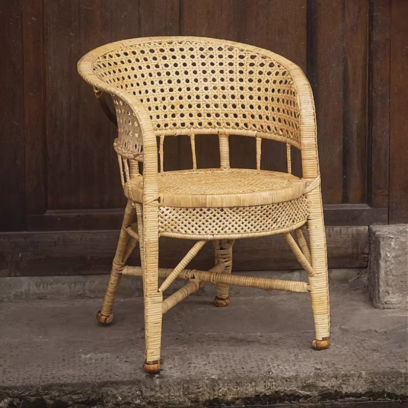 Outdoor Furniture No Cushions - Açık Hava El Yapımı Doğal Rattan