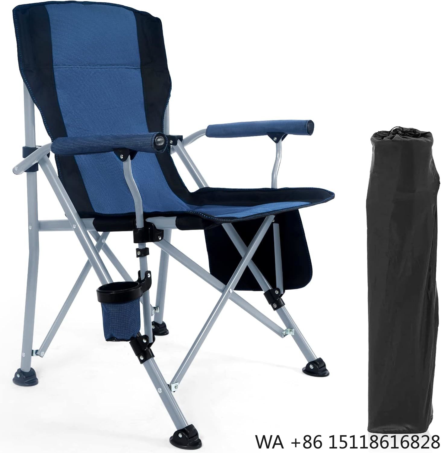 Outdoor Furniture Recliner Set - Açık Hava Kamp Katlanır Taşınabilir Büyük