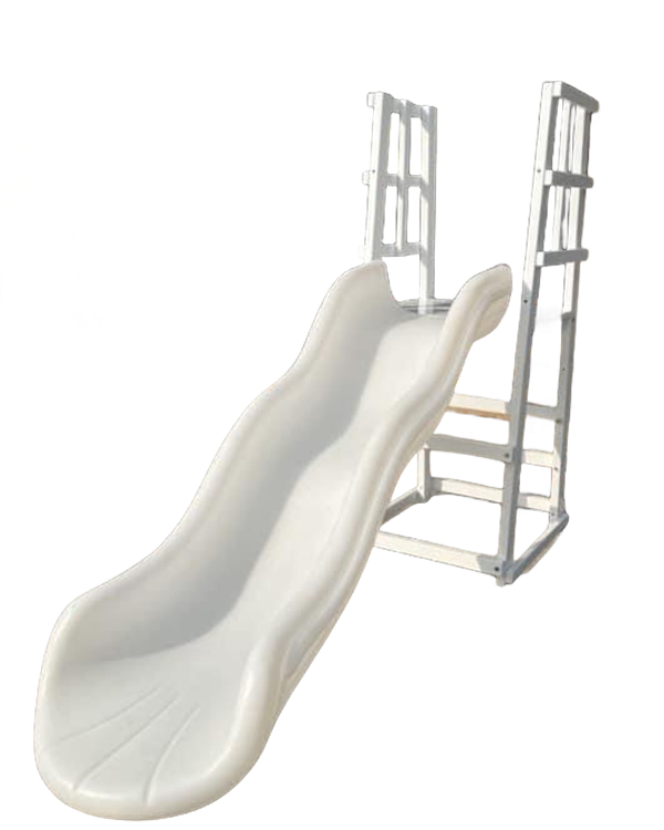 Outdoor Furniture Kids - Sıcak Fırsat Beyaz Çift Kaydıraklı İç