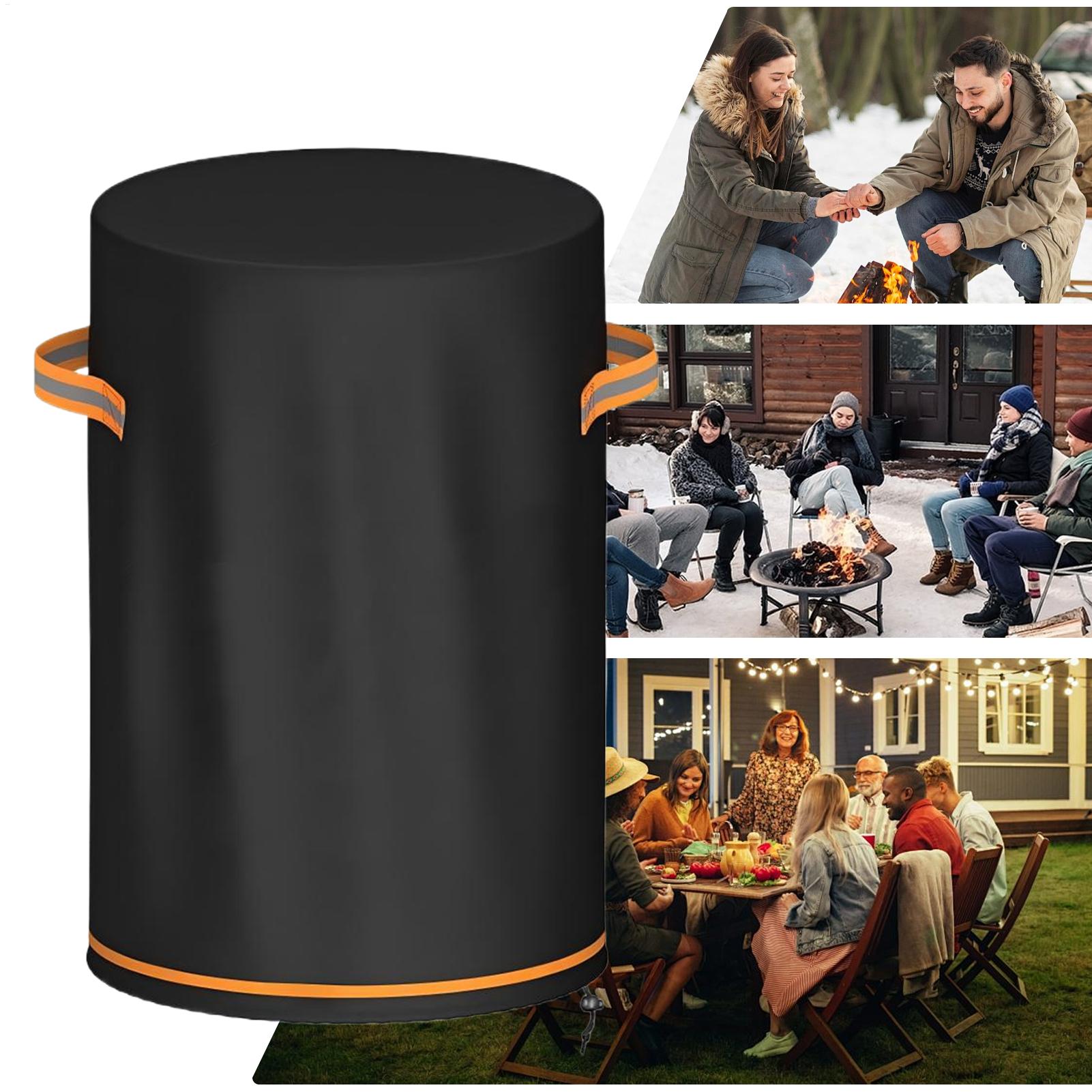 Outdoor Furniture With Fire Pit - Ateş Çukuru Sütun Kapağı Ağır Hizmet
