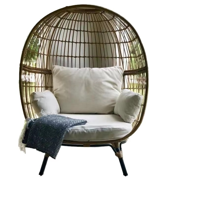 Outdoor Furniture Egg Chair - Yüksek kaliteli dış mekan hasır rattan