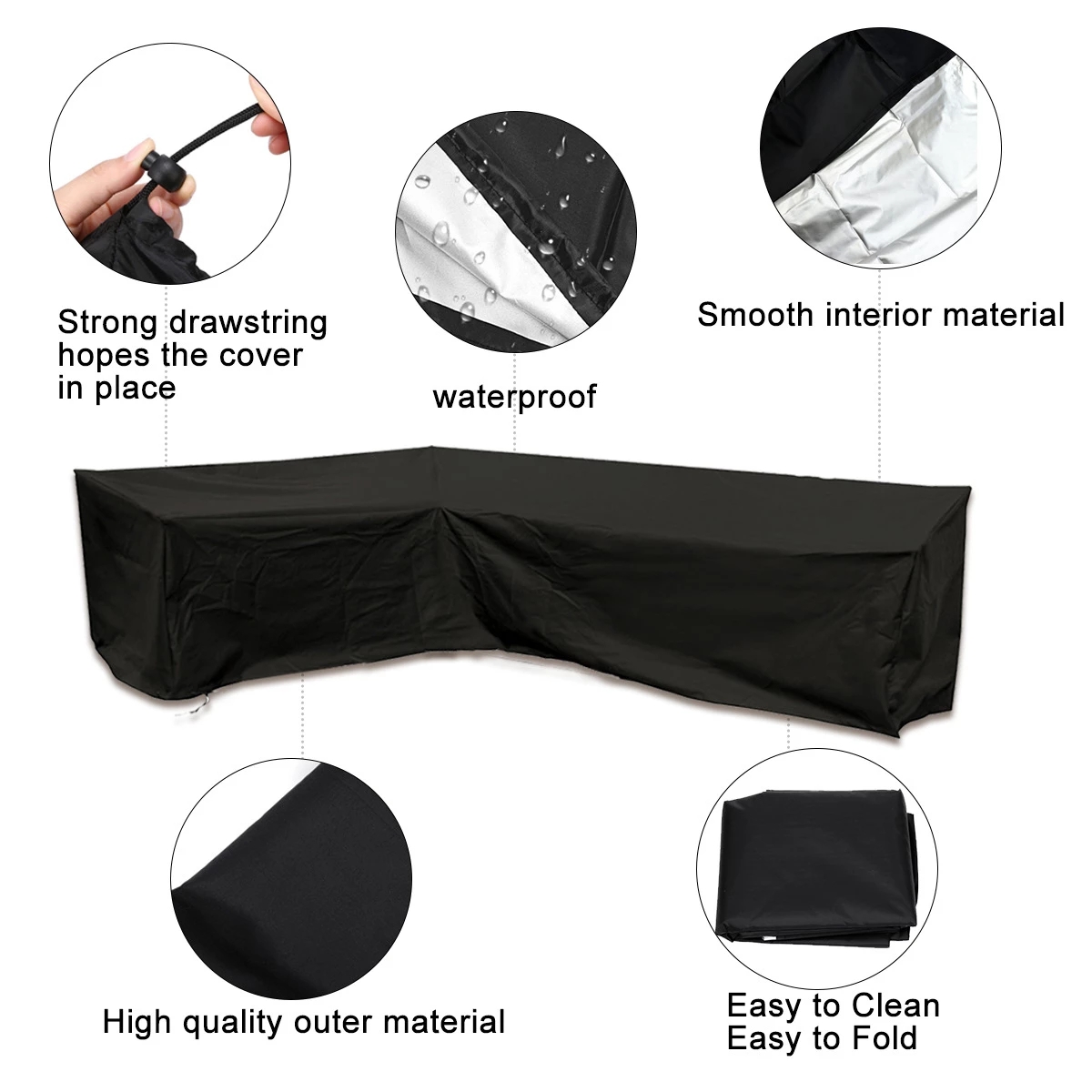 Ağır Hizmet Tipi L Şekilli Dış - Outdoor Furniture Cover Xl incelemesi ve fiyatı