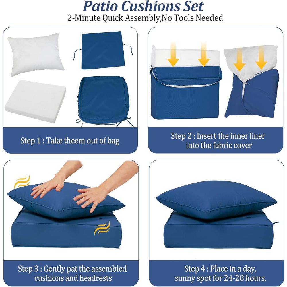 24x24 Dış Mekan Derin Koltuk M - Outdoor Furniture Cushions incelemesi ve fiyatı