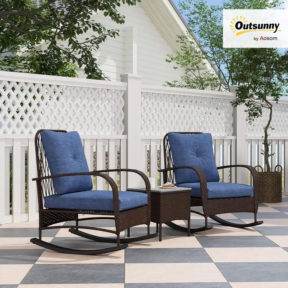 PE Rattan Sallanan Sandalyeler - Outdoor Furniture Metal Chairs incelemesi ve fiyatı