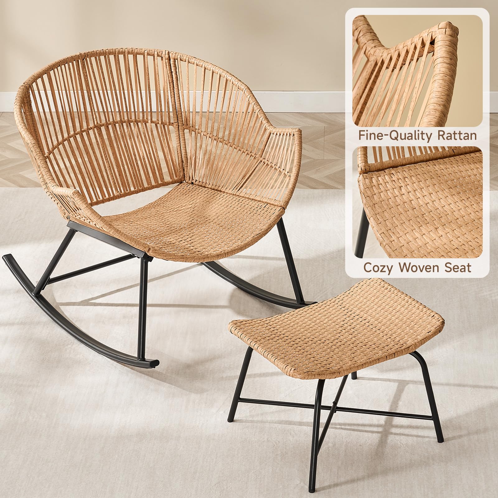 Gri Rattan Papasan Sallanan Sa - Outdoor Furniture Egg Chair incelemesi ve fiyatı