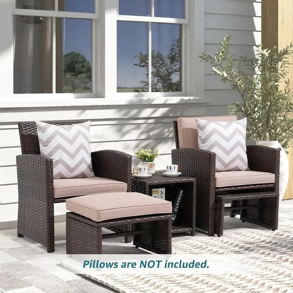 5 Parçalı Dış Mekan Veranda Mo - Outdoor Furniture Metal Chairs incelemesi ve fiyatı