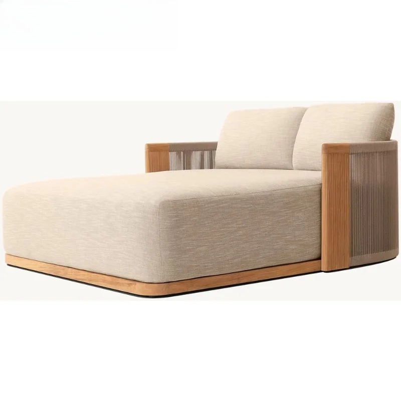 Veranda Tik Ahşap Şezlong Güne - Outdoor Daybed Furniture incelemesi ve fiyatı