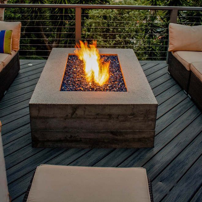 Modern Corten Çelik Şömine Gaz - Outdoor Furniture With Fire Pit incelemesi ve fiyatı