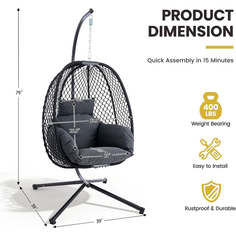 Ayaklı Dış Mekan Yumurta Koltu - Outdoor Furniture Egg Chair incelemesi ve fiyatı