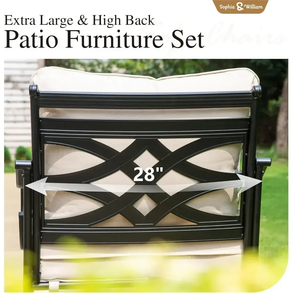 Büyük, Yüksek Sırtlı, Metal, D - Outdoor Furniture Metal Chairs incelemesi ve fiyatı