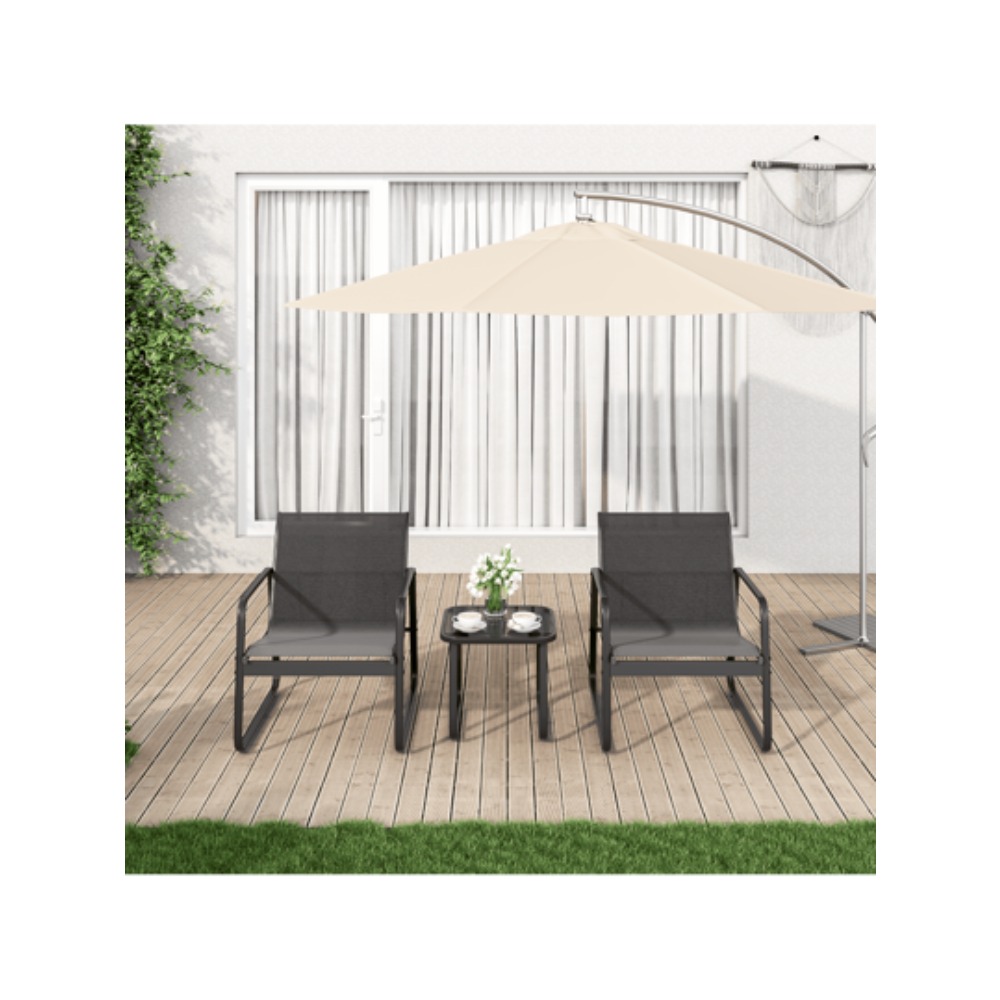 3 Parçalı Veranda Mobilya Seti - Outdoor Furniture Metal Chairs incelemesi ve fiyatı
