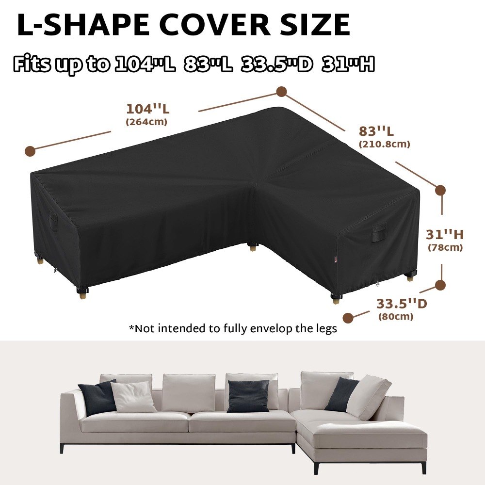 600D Ağır Hizmet Tipi Dış Meka - Outdoor Furniture Cover Xl incelemesi ve fiyatı