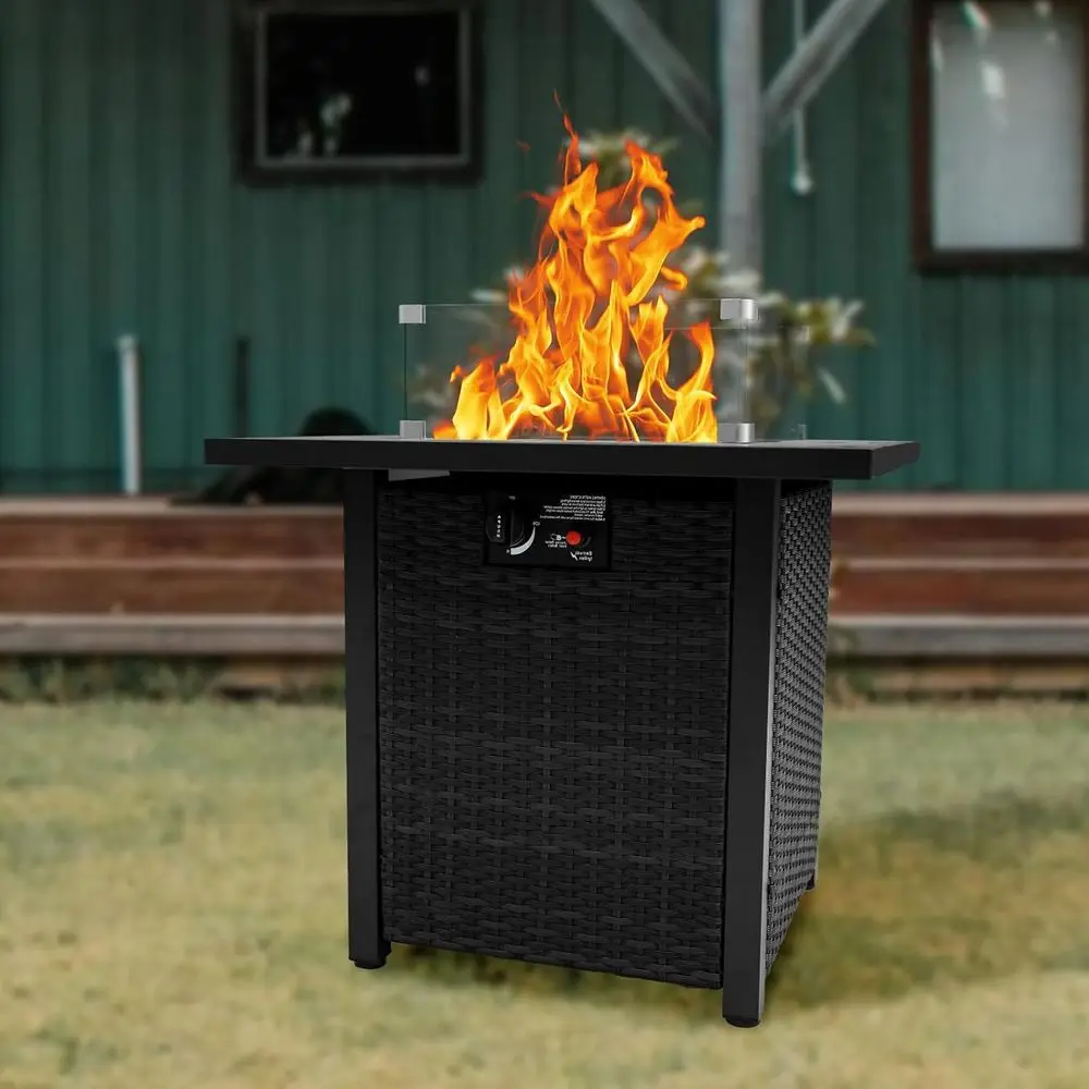 Hasır Dış Mekan Veranda Mobily - Outdoor Furniture With Fire Pit incelemesi ve fiyatı