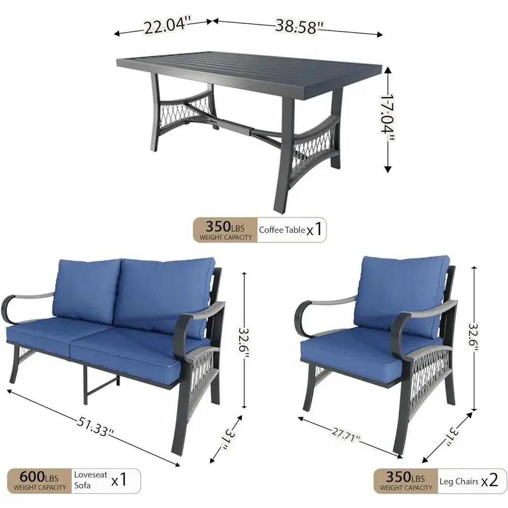 4 Parçalı Dış Mekan Metal Bahç - Outdoor Furniture Metal Chairs incelemesi ve fiyatı