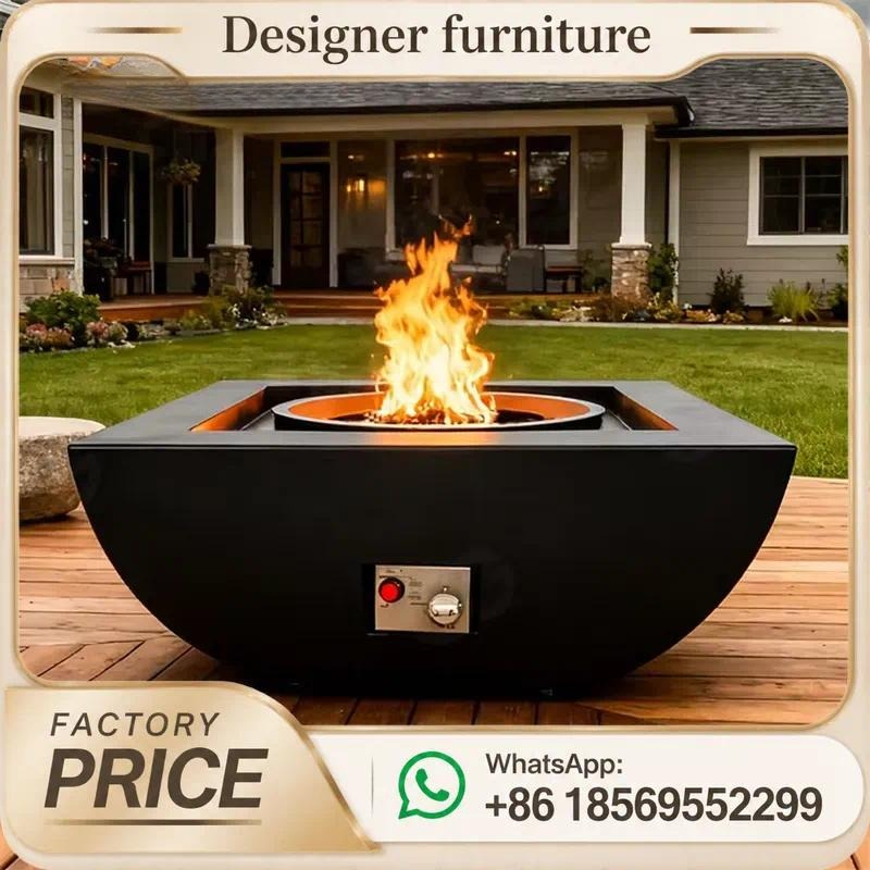 Özel Tasarım Dış Mekan Gazlı A - Outdoor Furniture With Fire Pit incelemesi ve fiyatı