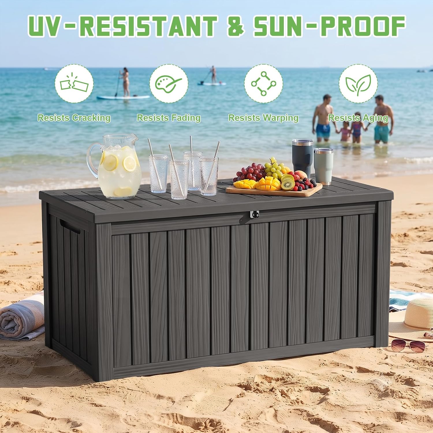 200 Galonluk Kilitlenebilir Re - Outdoor Furniture Cushions incelemesi ve fiyatı