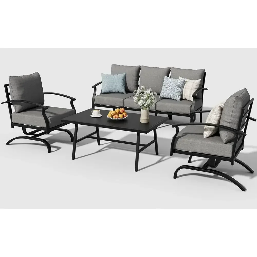 Gri Dış Mekan Metal Bahçe Mobi - Outdoor Furniture Metal Chairs incelemesi ve fiyatı