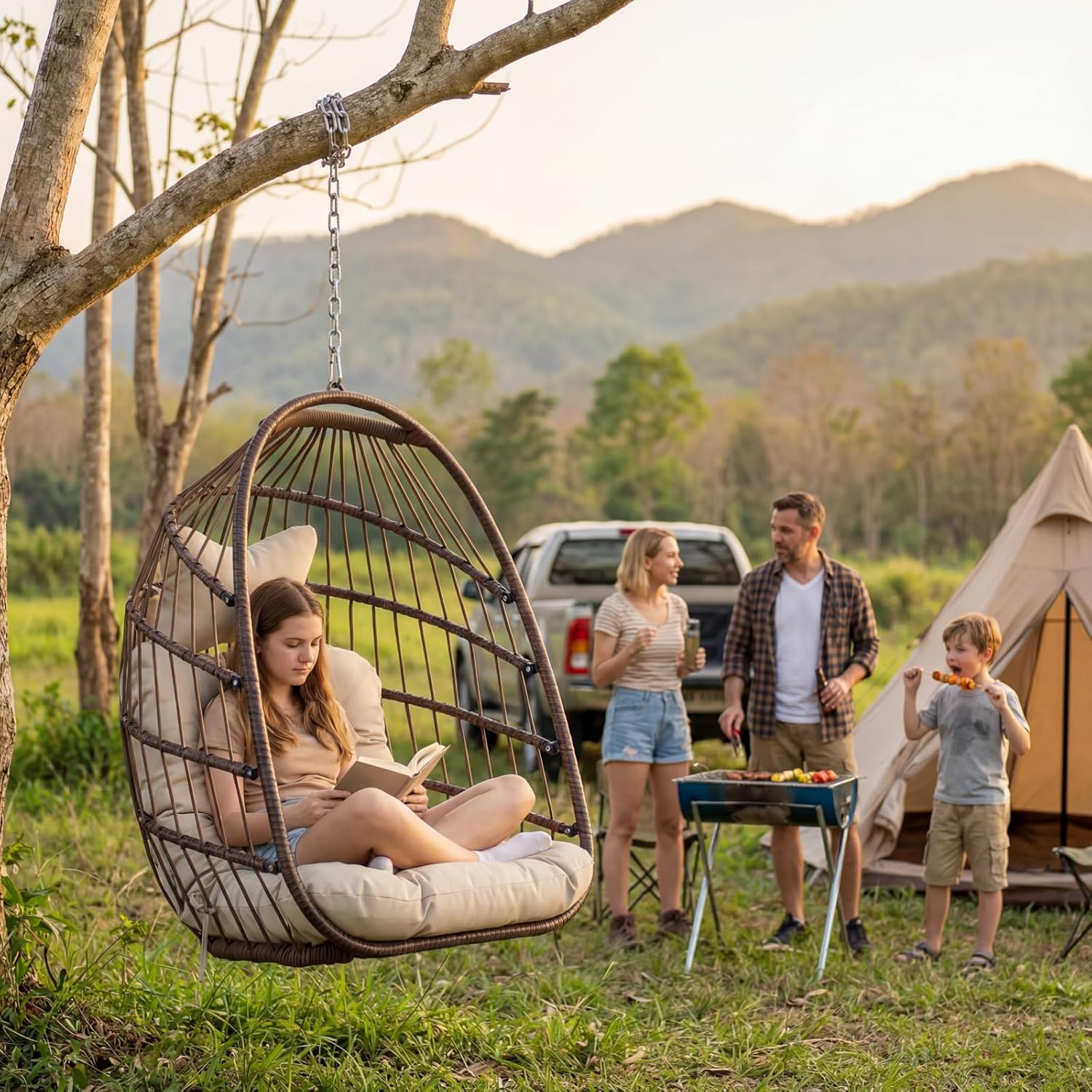 Standı Olmayan Açık Hava Asma  - Outdoor Furniture Egg Chair incelemesi ve fiyatı