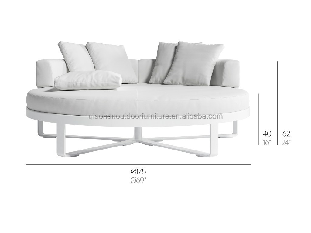 Lüks Alüminyum Açık Hava Ratta - Outdoor Daybed Furniture incelemesi ve fiyatı