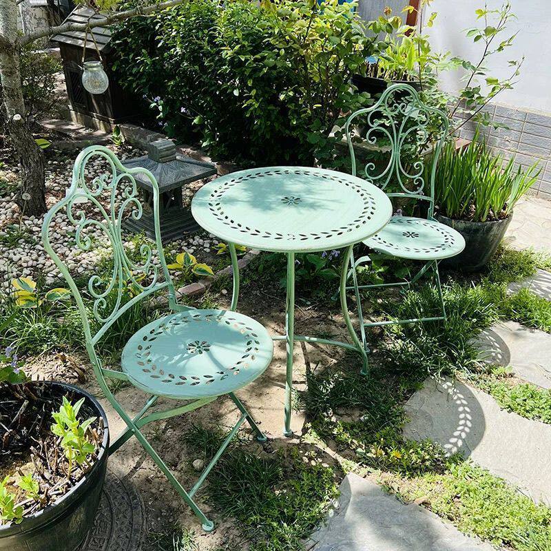 Fransız Tarzı Demir Masa ve Sa - Outdoor Furniture Metal Chairs incelemesi ve fiyatı