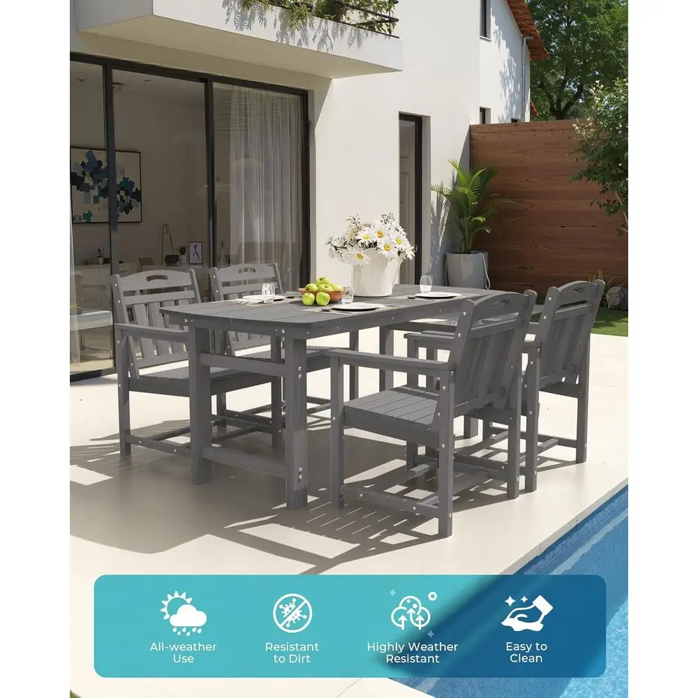 Her Hava Koşuluna Uygun HDPE B - Outdoor Furniture Metal Chairs incelemesi ve fiyatı
