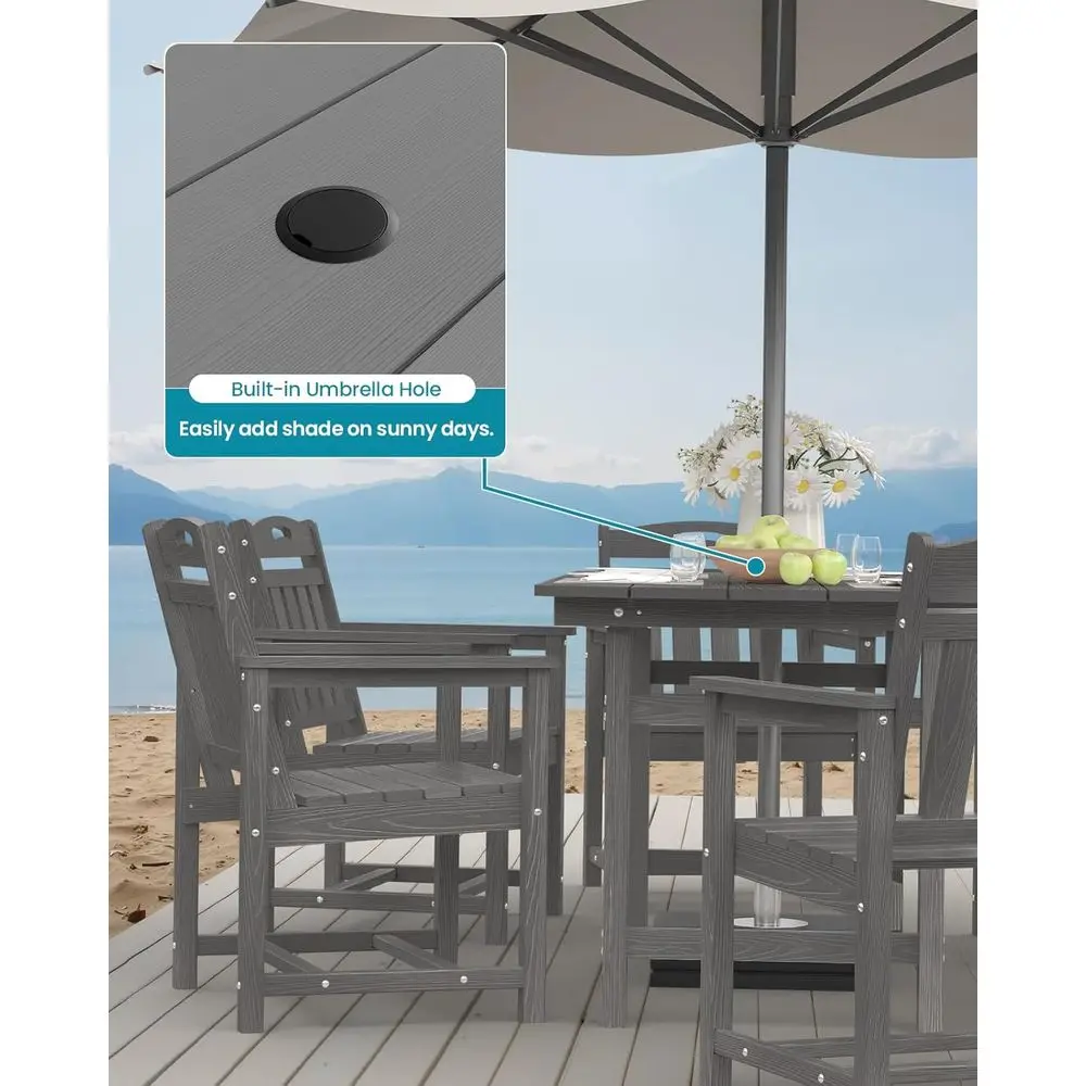 Her Hava Koşuluna Uygun HDPE B - Outdoor Furniture Metal Chairs incelemesi ve fiyatı
