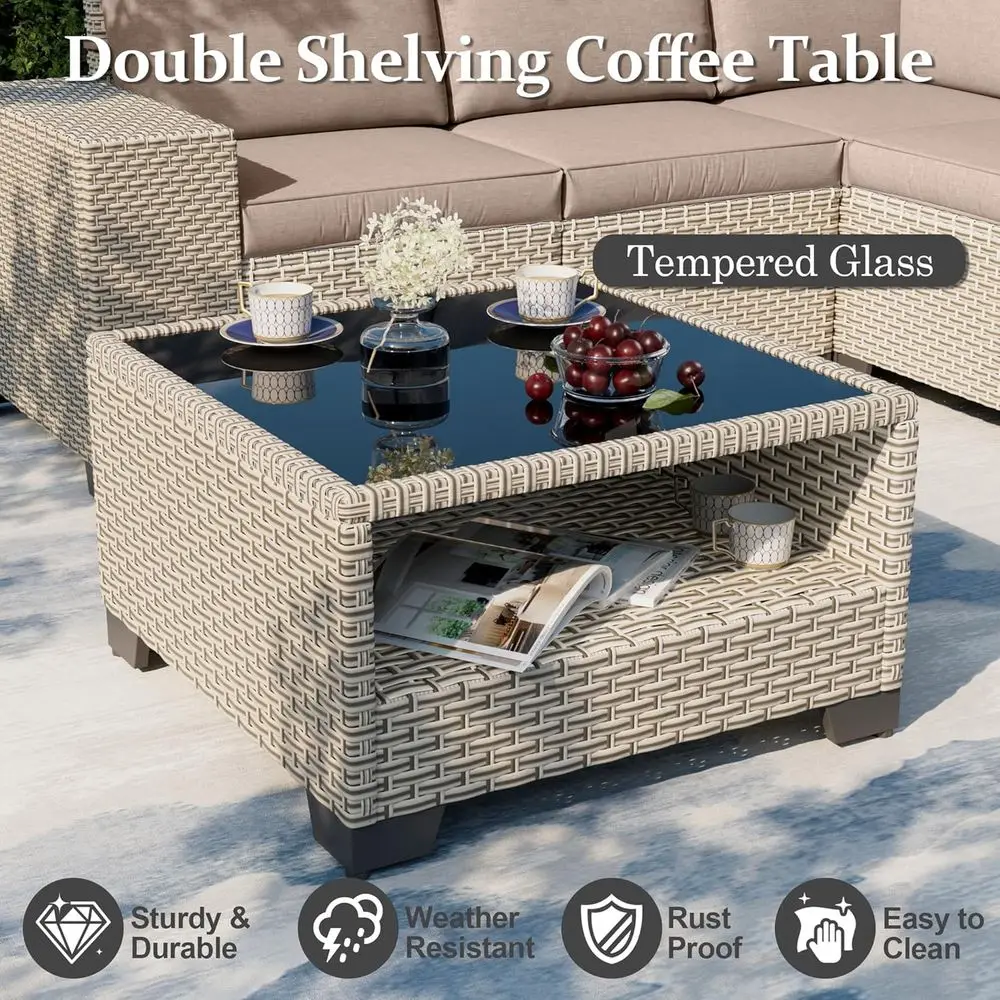 7 Parçalı Dış Mekan Veranda Mo - Outdoor Furniture With Fire Pit incelemesi ve fiyatı