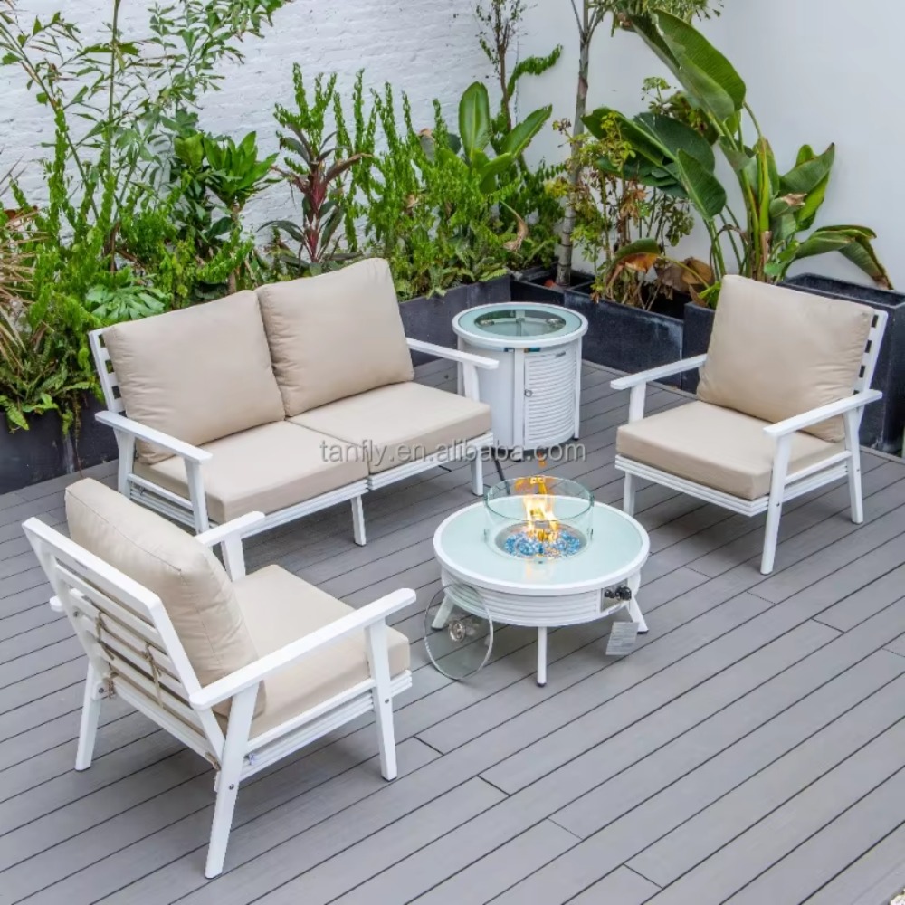 Villa Otel Dış Mekan Mobilya S - Outdoor Furniture With Fire Pit incelemesi ve fiyatı