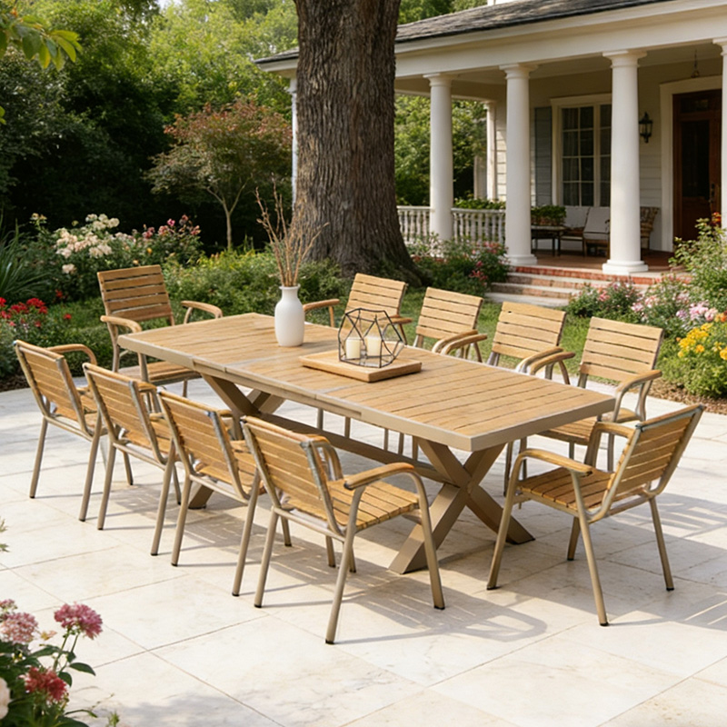 Modern Alüminyum Çerçeveli Açı - Outdoor Furniture No Cushions incelemesi ve fiyatı