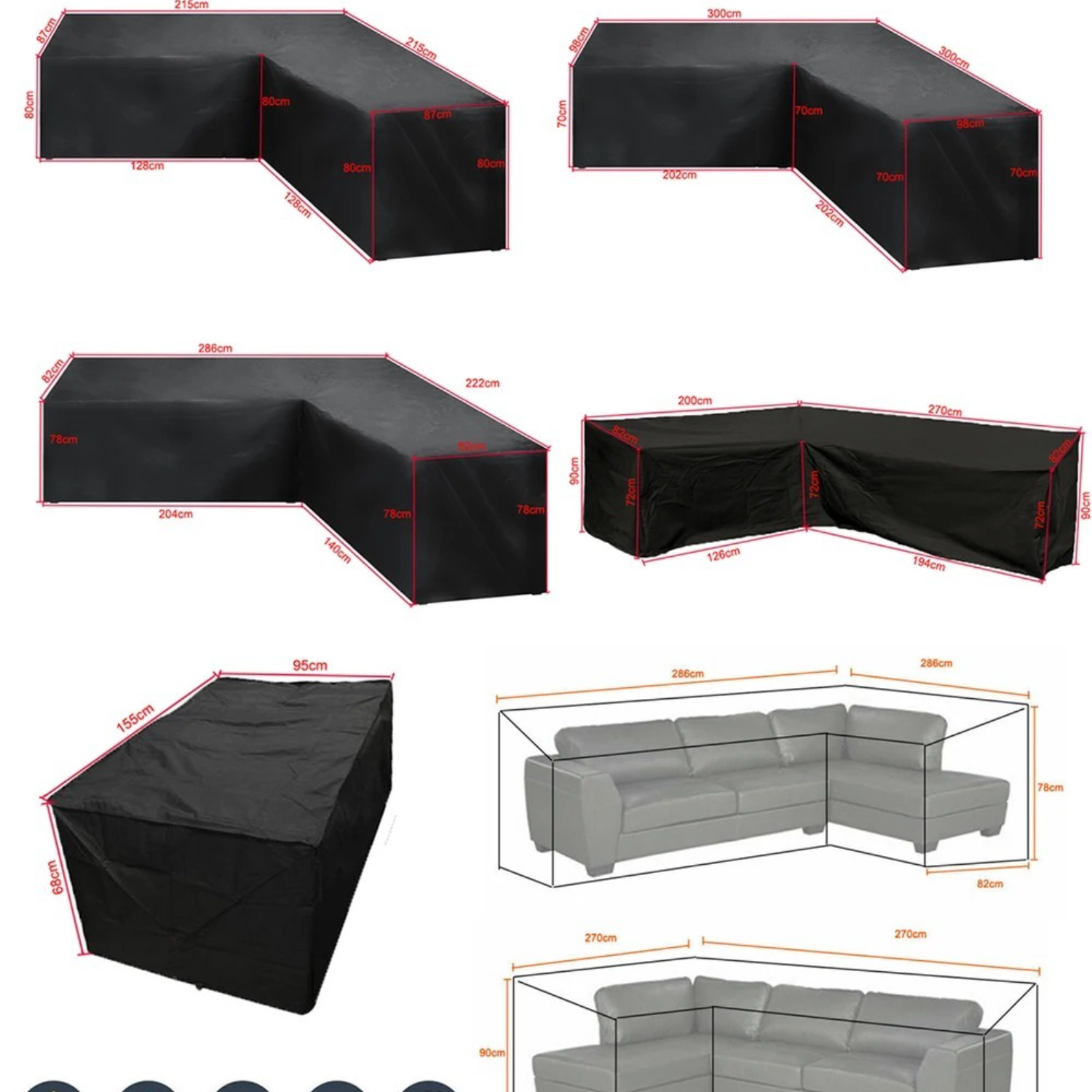 Dış Mekan L Şeklinde Dış Mekan - Outdoor Furniture Cover Xl incelemesi ve fiyatı