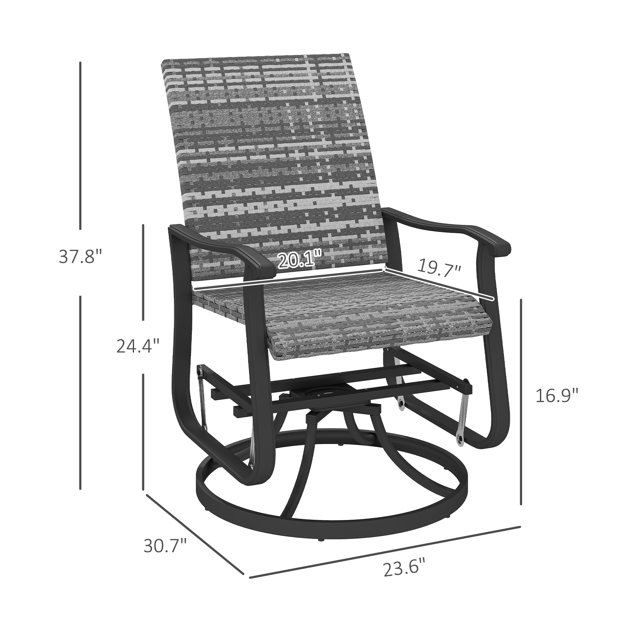 Dış Mekan Sallanan Sandalye Se - Outdoor Furniture Metal Chairs incelemesi ve fiyatı
