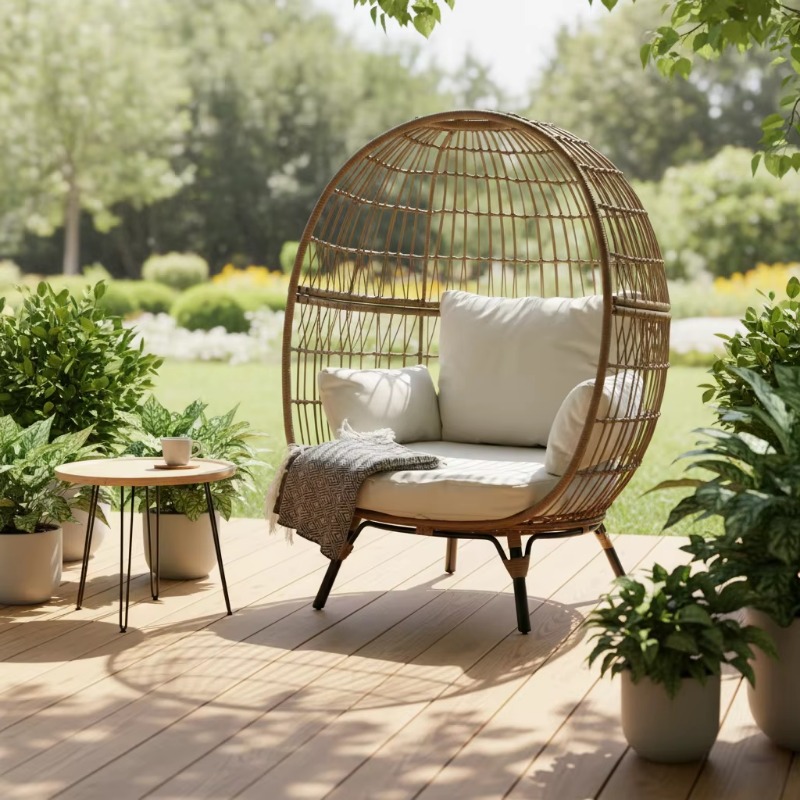 Yüksek kaliteli dış mekan hası - Outdoor Furniture Egg Chair incelemesi ve fiyatı